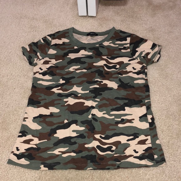 Forever 21 Tops - Forever 21 Camouflage T-Shirt! NWOT